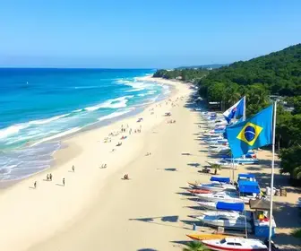 Brasil terá recorde de 75 praias e marinas com Bandeira Azul no próximo verão