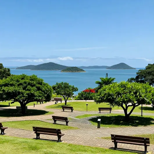 Descubra a Praça Mirante das Ilhas Descubra a Praça Mirante das Ilhas
