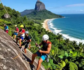Experimente o Rapel em Bombinhas: Aventura e Natureza