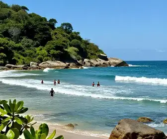 Explorando a Natação em Águas Abertas em Bombinhas - SC