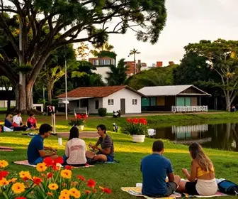Praça do Pescador em Bombinhas: Um Convite ao Lazer e à Natureza
