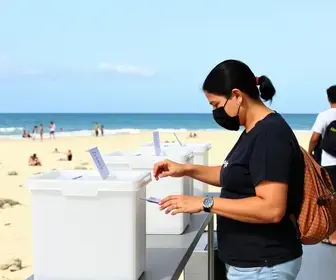 Votação em Bombinhas (SC) no 2º turno das eleições 2026
